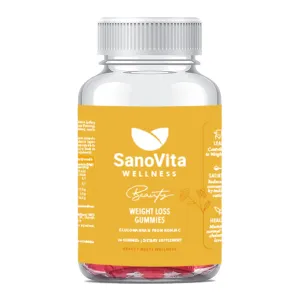 Sanovita Wellness Beauty Weight Loss aroma de capsuni, 36 jeleuri, Sano Vita
