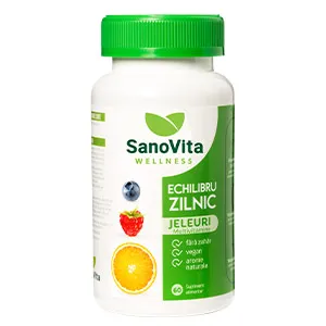 SanoVita Wellness echilibru zilnic multivitamine, 60 jeleuri, Sano Vita