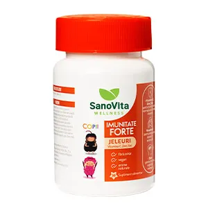 SanoVita Wellness imunitate forte, 60 jeleuri, Sano Vita
