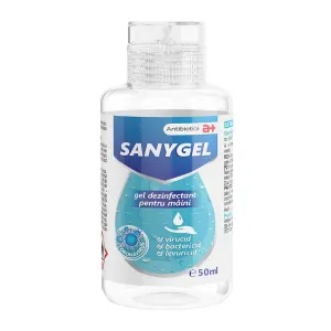 Sanygel gel dezinfectant pentru maini, 50 ml, Antibiotice