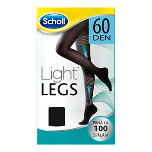Scholl Light Legs 60 DEN negru (L), Reckitt Benckiser Healthcare