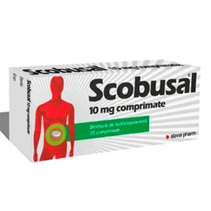 Scobusal 10 mg, 20 comprimate, Slavia Pharm
