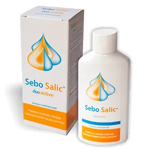Sebo Salic duo active sampon antimatreata, 125 ml, Slavia Pharm