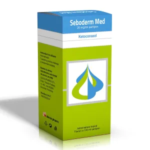 Seboderm Med 20mg/ml sampon, 120 ml, Slavia Pharm  