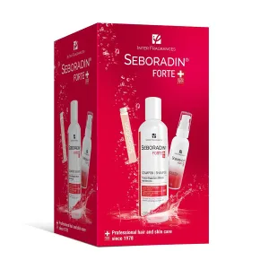 Seboradin Forte Set (Ampoules 14 x 5 ml; Booster, 50 ml, Shampoo GRATIS, 200 ml), Novoline