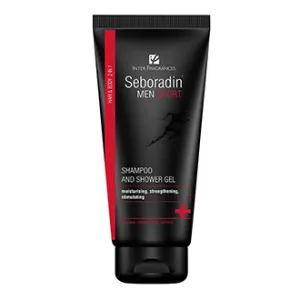 Seboradin Men sport 2 in 1 sampon si gel de dus, 200 ml