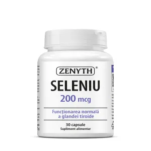 Seleniu pentru imunitate si tiroida, 30 Capsule, Zenyth