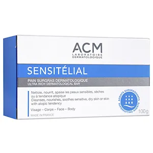 Sensitelial sapun dermatologic pentru pielea sensibila, 100 g, Magna Cosmetics