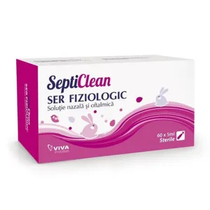 Septiclean ser fiziologic, 60 fiole, 5 ml, Viva Pharma Distribution