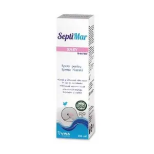SeptiMar Baby, spray cu apa de mare izotona, 100 ml, Viva Pharma Distribution