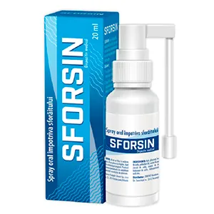 Sforsin spray antisforait, 20 ml, Natur Produkt Zdrovit