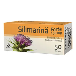 Silimarina Forte 150 mg, 50 comprimate, Biofarm