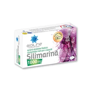 Silimarina 1000 mg, 30 capsule, Helcor Pharma