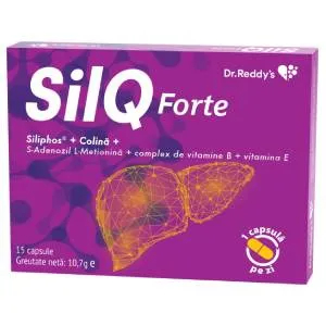 SilQ Forte, 15 capsule, Dr. Reddy s