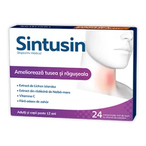 Sintusin, 24 comprimate moi, Natur Produkt Zdrovit