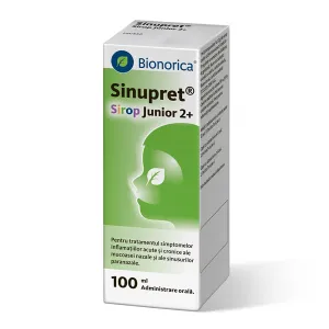 Sinupret Sirop Junior 2+, 100 ml, Bionorica