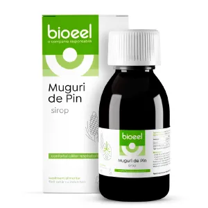 Sirop de muguri de pin, 120 ml, Bioeel Manufacturing