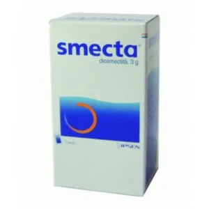 Smecta 3g/pl pulbere, suspensie orala, 10 plicuri, Mayoly