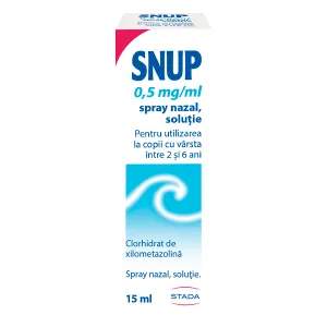 Snup 0.5 mg/ml spray nazal solutie, 15 ml, Stada
