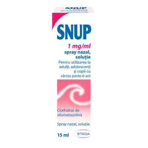 Snup 1 mg/ml spray nazal solutie, 15 ml, Stada