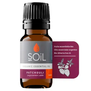 SOiL Ulei Esential Patchouli 100% Organic ECOCERT, 10 ml, Innovoris Labs  