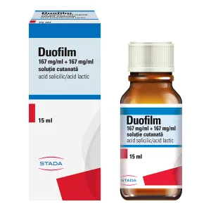 Solutie cutanata Duofilm, 15 ml, Stada