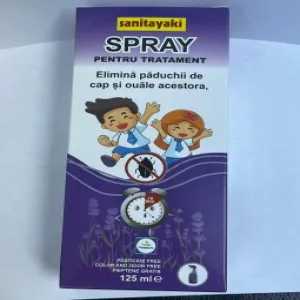 Spray Antiparazitar, 125 ml, Sanitayaki