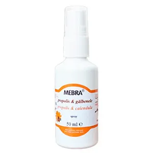 Spray cu propolis si galbenele, 50 ml, Mebra