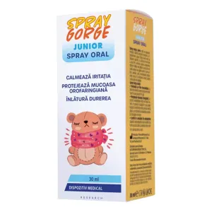 Spray Gorge Junior spray oral, 30 ml, Naturpharma Products RO