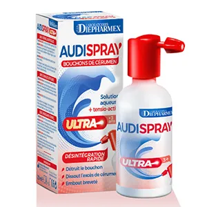 Spray pentru curatat urechea, Audispray Ultra, 20 ml, Cooperation Farmaceutique Francaise