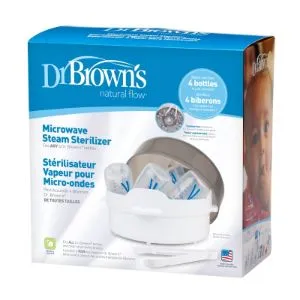 Sterilizator cu aburi simplu pentru cuptorul cu microunde, Dr. Brown's
