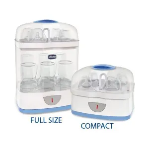 Sterilizator electric modular cu aburi Chicco Steril Natural 3 in 1, Chicco