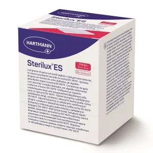 Sterilux ES comprese sterile din tifon 5 cm x 5 cm, 25 x 2 bucati, Paul Hartmann