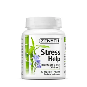 Stress Help pentru relaxare si gestionarea stresului, 30 Capsule, Zenyth