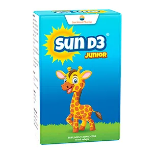 Sun D3 junior picaturi, 10ml, Sun Wave Pharma