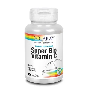 Super Bio Vitamin C, 100 capsule vegetale, Secom