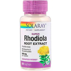 Super Rhodiola, 500 mg, 30 capsule vegetale, Secom
