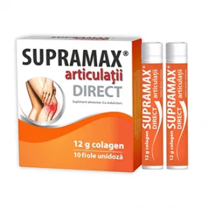 Supramax Articulatii Direct, 10 fiole, 25 ml, Natur Produkt Zdrovit