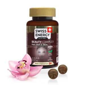 Swiss Energy Beauty Complex Jeleuri Gumate, Par Unghii si Piele, 50 jeleuri, Axabio Medical