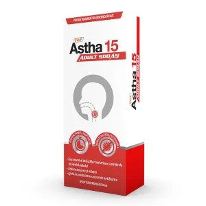 Astha 15 Adult Spray bucofaringian, 30 ml, Sun Wave Pharma