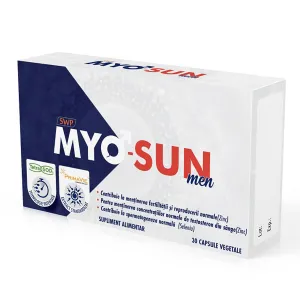 SWP Myo-Sun Men, 30 capsule vegetale, Sun Wave Pharma