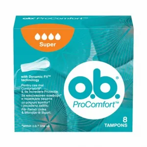 Tampoane OB Procomfort super, 8 bucati, Johnson & Johnson