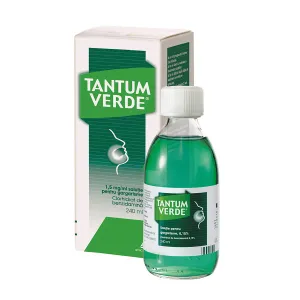 Tantum Verde solutie gargarisme 1.5 mg/ml, 1 flacon, 240 ml, CSC LLC Pharmaceuticals