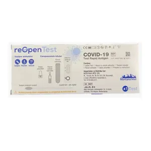 Test rapid Antigen Covid-19 nazo-orofaringian, 1 test, Montana Med