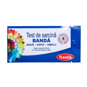 Test sarcina banda, 1 bucata, Narcis