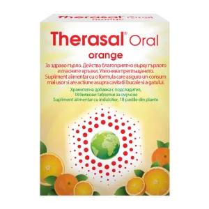 Therasal Oral Orange, 18 pastile supt, Vedra International Ad