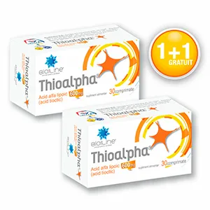 Thioalpha 600 mg, 30 comprimate 1+1 CADOU, AC Helcor Pharma