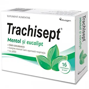 Trachisept mentol, eucalipt, 16 comprimate de supt, Labormed Pharma Trading