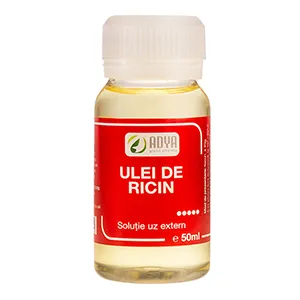 Ulei de ricin, 50 ml (45 g), Adya Green Pharma