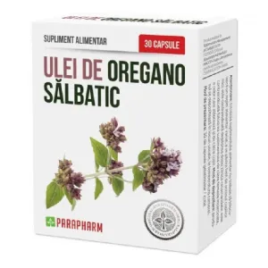 Ulei Oregano Salbatic, 30 capsule, Parapharm